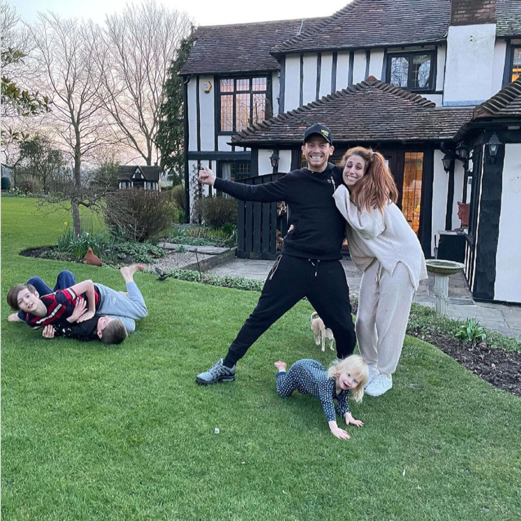 Stacey Solomon and Joe Swash
