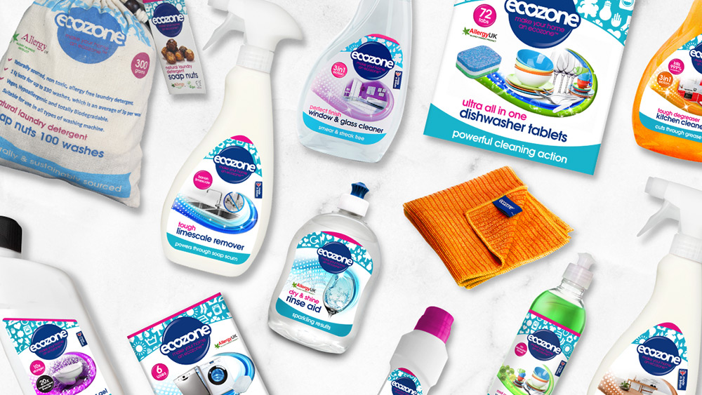 Win one of two eco-conscious cleaning essentials bundles from Ecozone Worth £50 each!