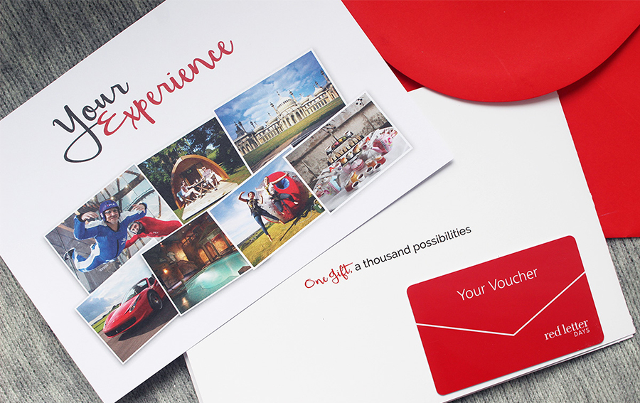 a Red Letter Day voucher