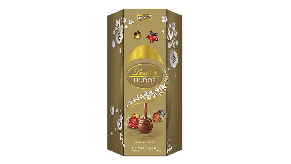 Lindt LINDOR Gold Assorted Easter Egg
