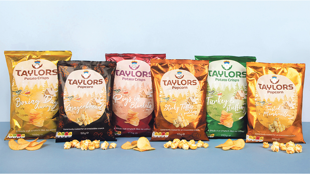 Win TAYLORS’ ‘12 boxes of crispmas’, Worth over £240!