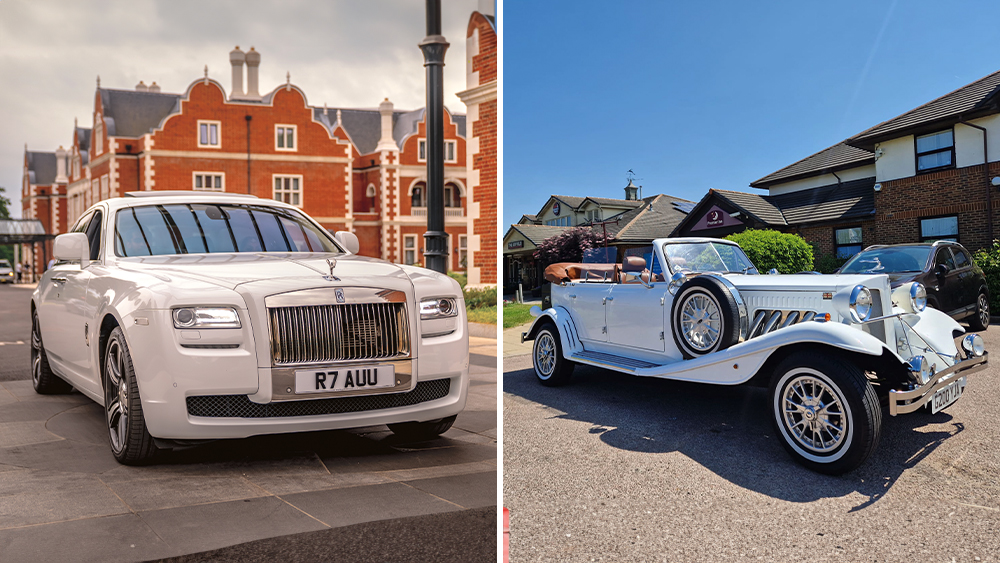 Win a luxury wedding car service Worth £500!