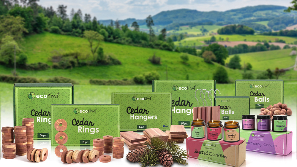 Win a hamper of all ecoKiwi’s cedar wood products and soy wax candles worth over £130!