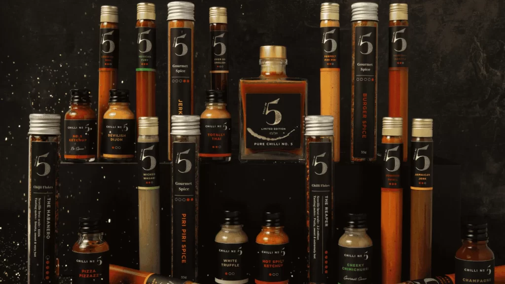 Chilli No. 5 Best Spicy Xmas Hot Sauce Advent Calendar