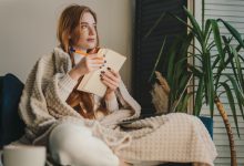 Woman writing a journal